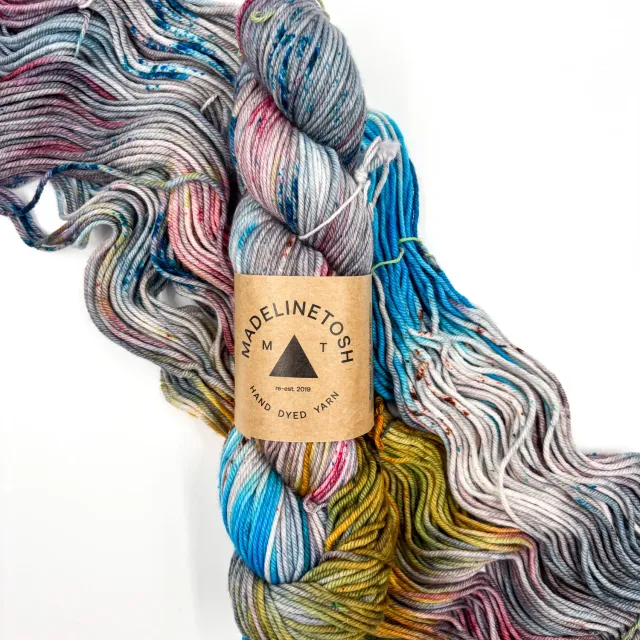 Madelinetosh Stitchin States Golden State Wolle