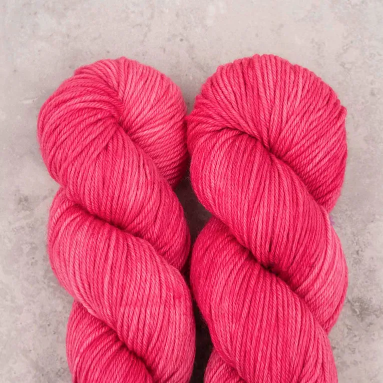 Madelinetosh Tosh Wool Cotton Geranium DK-Wolle Baumwolle