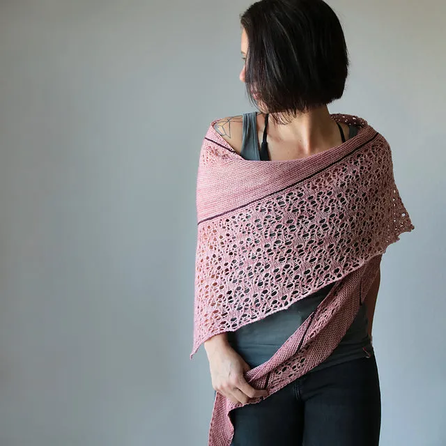 Madelinetosh Together Apart Anleitung PDF Tuch