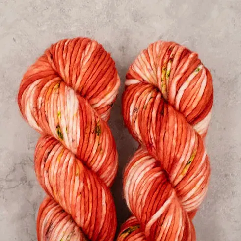 Madelinetosh Biggie Spicy Ramen Wolle Super Bulky 82m