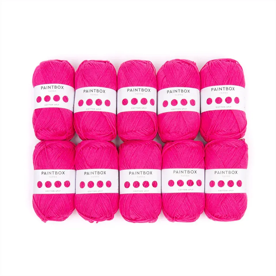 Paintbox Yarns Cotton 4 Ply Baumwolle 10er Pack