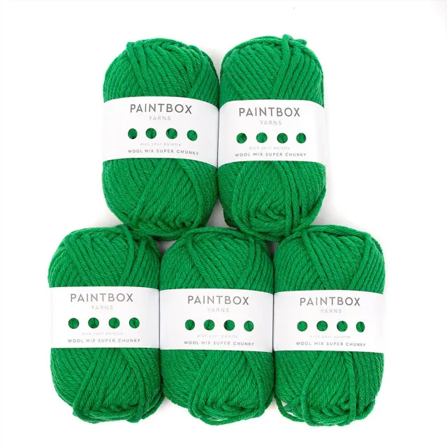 Paintbox Yarns Wool Mix Super Chunky Wolle 5er Pack Wollmix