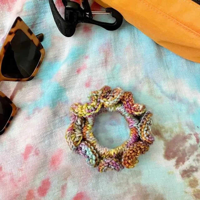 Madelinetosh Scrunchie PDF Strick- Häkelanleitung Download
