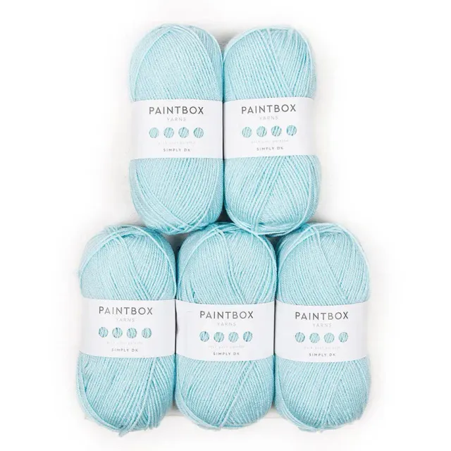 Paintbox Yarns Simply DK 5er Value Pack Wolle Uni Acryl