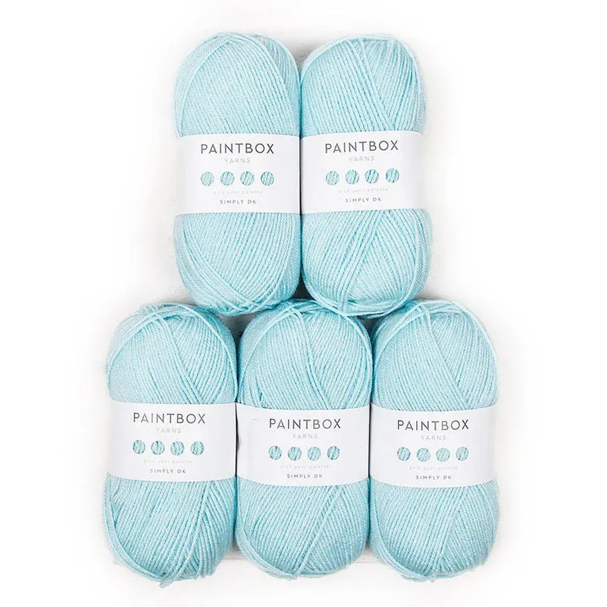 Paintbox Yarns Simply DK 5er Value Pack Wolle Uni Acryl
