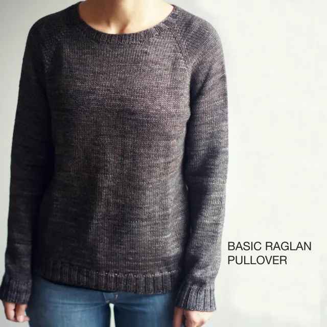 Joji Locatelli Basic Raglan Pullover Strickanleitung PDF