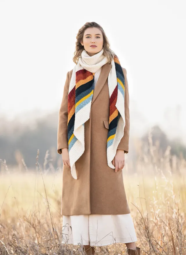 Blue Sky Fibers Gresham Wrap 202114 Strickanleitung Tuch