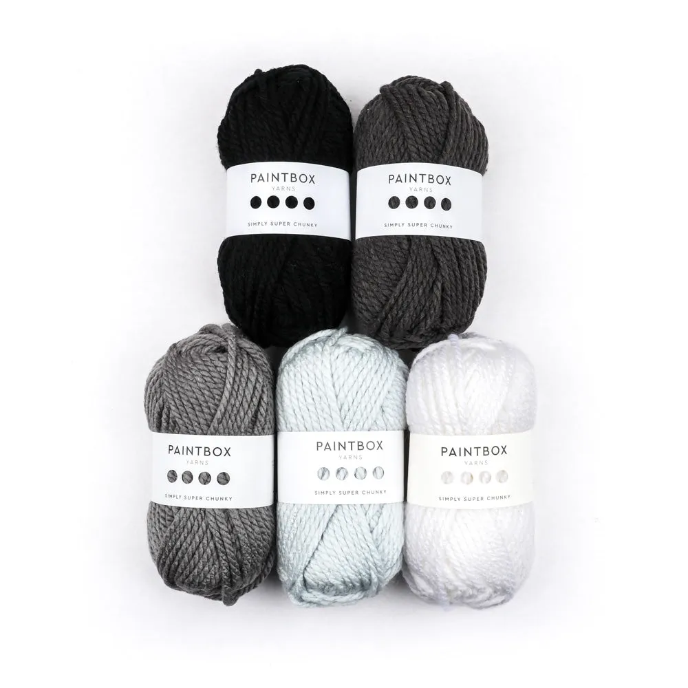 Paintbox Yarns Simply Super Chunky Acrylgarn Harmony 5x100g