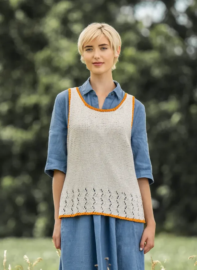Blue Sky Fibers Classic Tiburon Tunic Strickanleitung Tunika