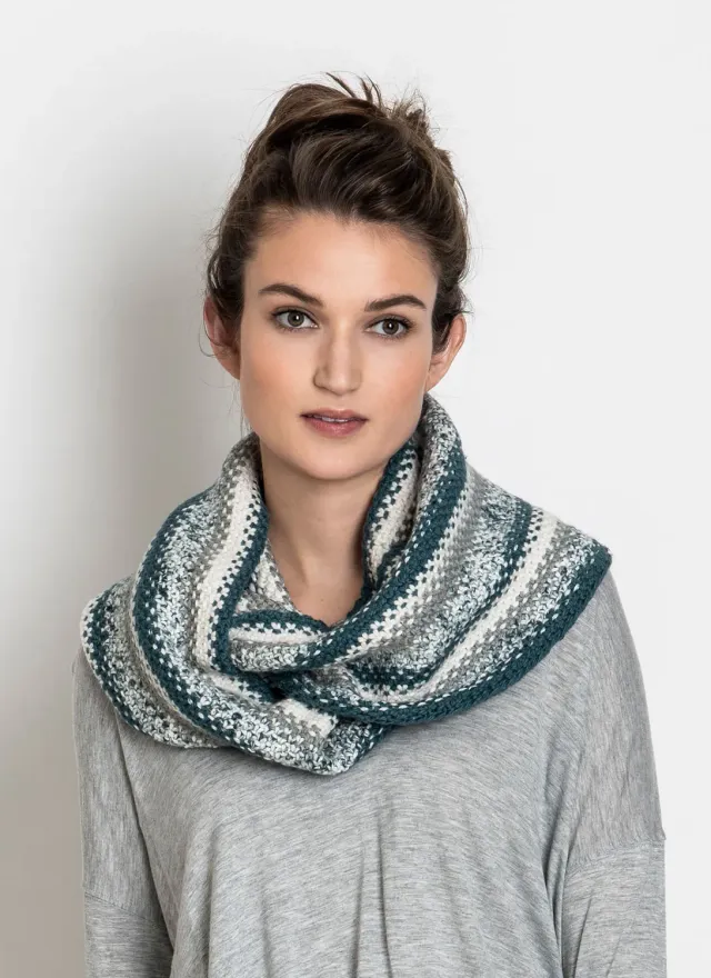 Blue Sky Fibers Classic Cottage Grove Cowl Strickanleitung Baumwolle
