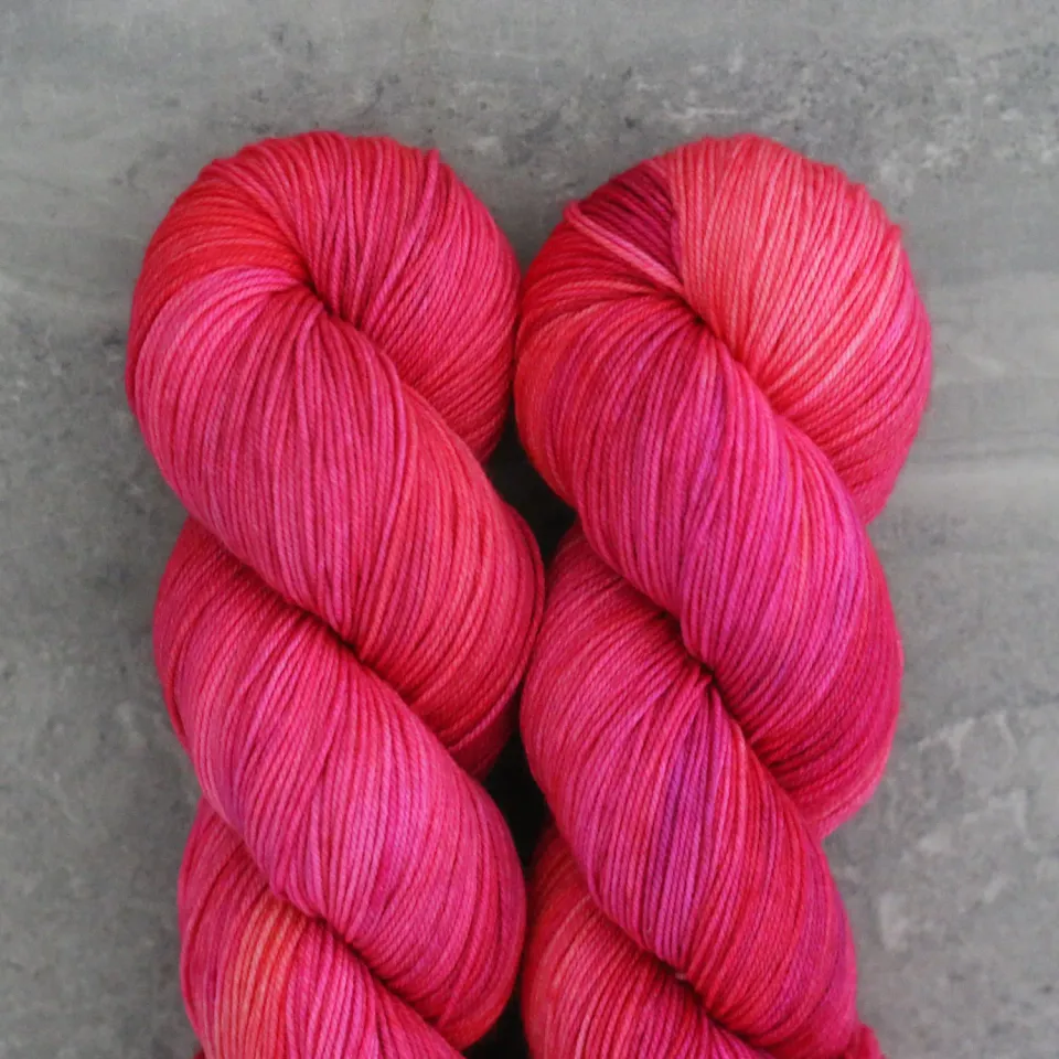 Madelinetosh Twist Light Fingering Wolle Plastic Flamingo