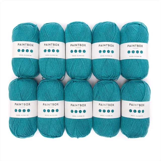 Paintbox Yarns Wool Blend DK Wolle 10er Pack Wollmix