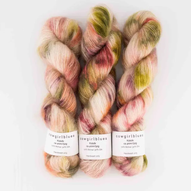 Cowgirlblues Kidsilk Bette Midler Garn handgefärbt