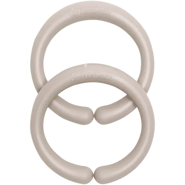 Go Handmade Link Metallring D60 mm 2 Stück rund