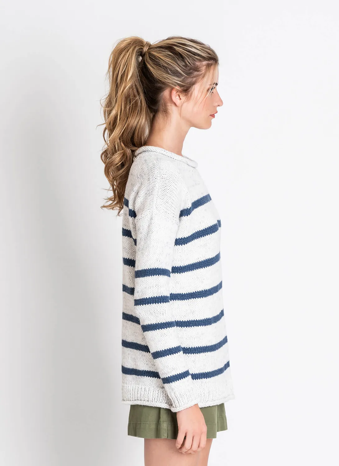 Blue Sky Fibers Painted Sailor Pullover Strickanleitung
