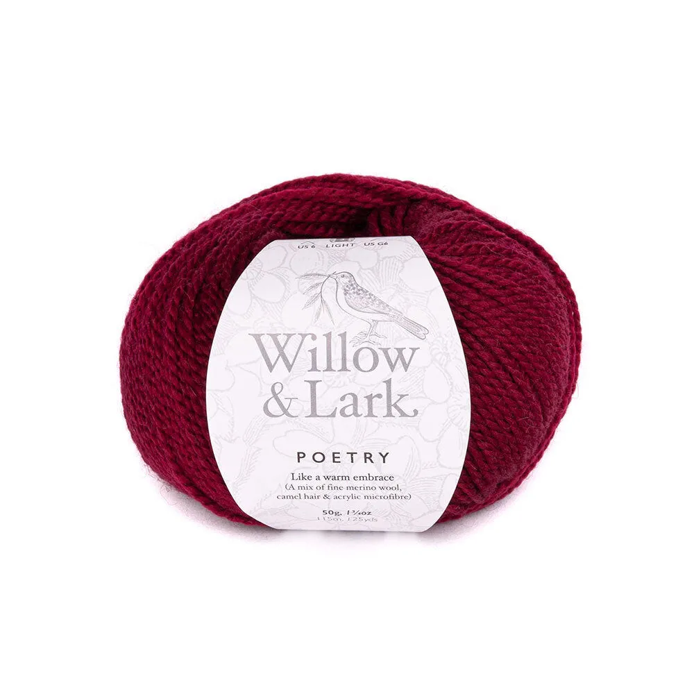 Willow & Lark Poetry DK Strickgarn Merino-Kamel Mix