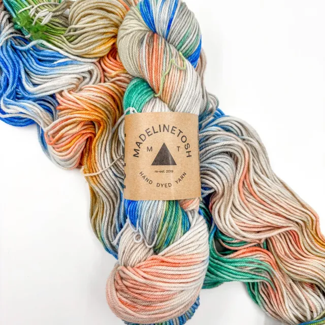 Madelinetosh Stitchin States New Mexico Wolle 1 Strang handgefärbt