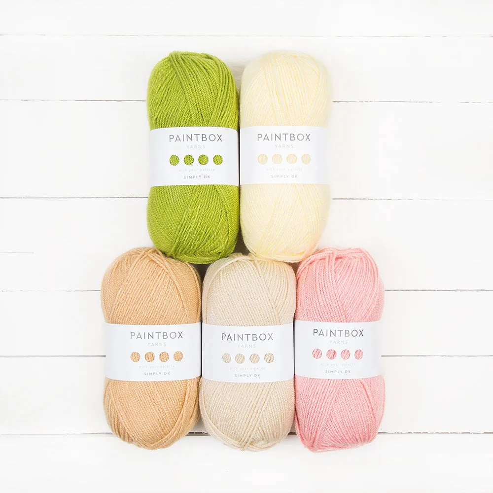 Paintbox Yarns Simply DK 5er Farbpaket Wolle Hedgerow Acryl