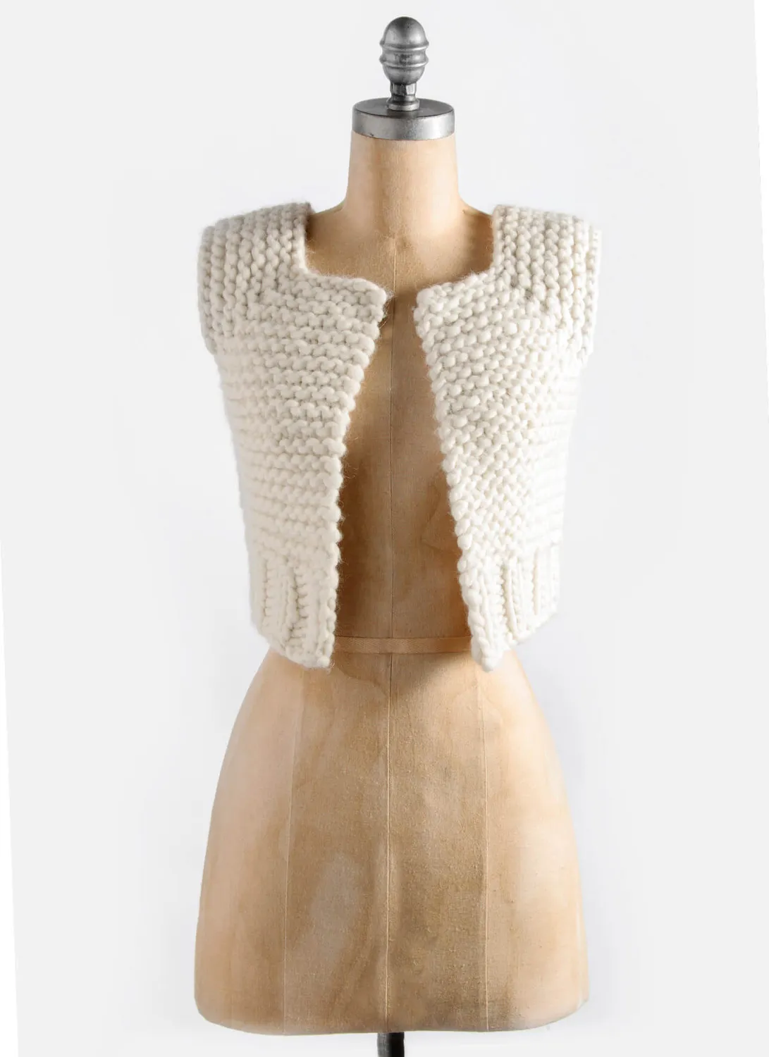 Blue Sky Fibers Lanesboro Vest Strickanleitung Weste Bulky