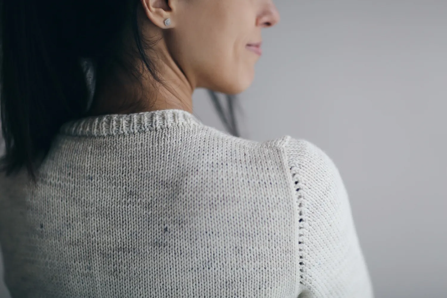Madelinetosh Milkshake Cardigan Strickanleitung PDF Top-down