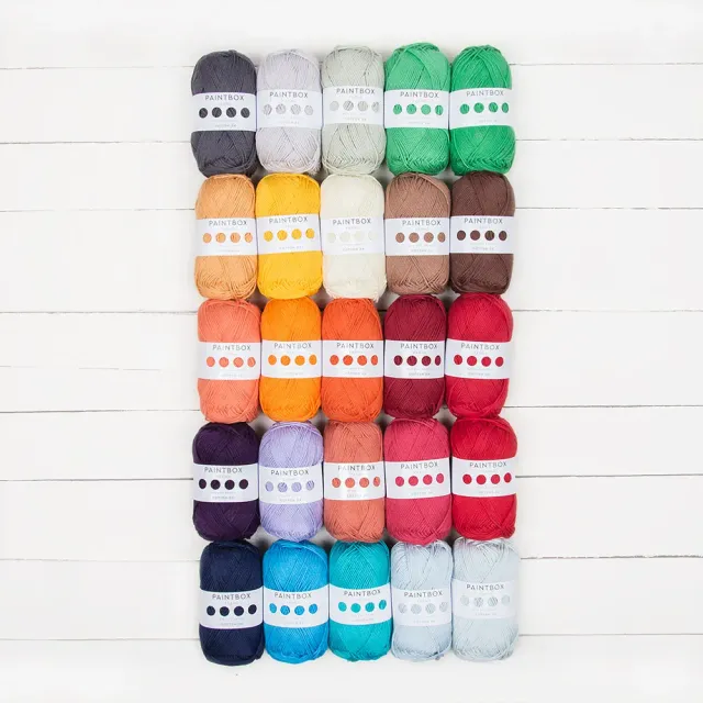 Paintbox Yarns Cotton DK Baumwollgarn 25x50g