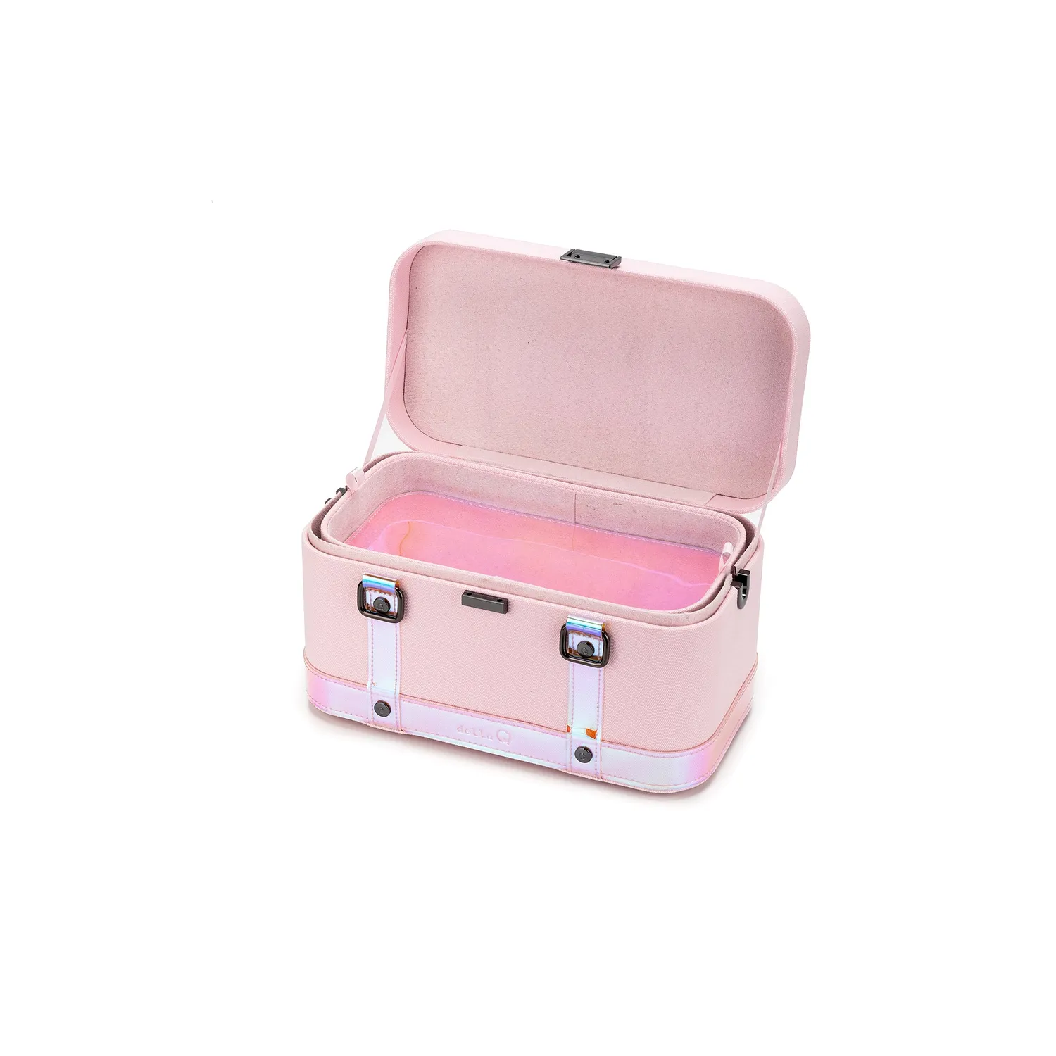 della Q Maker's Train Case Sunset Tasche Canvas