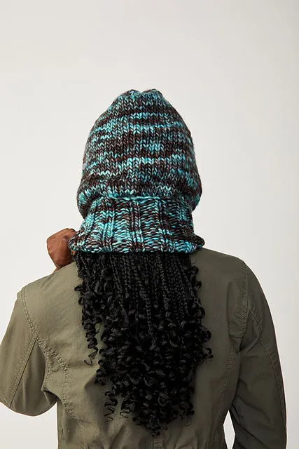 Madelinetosh No Chill Hood Biggie Strickkit 2 Stränge Kapuze