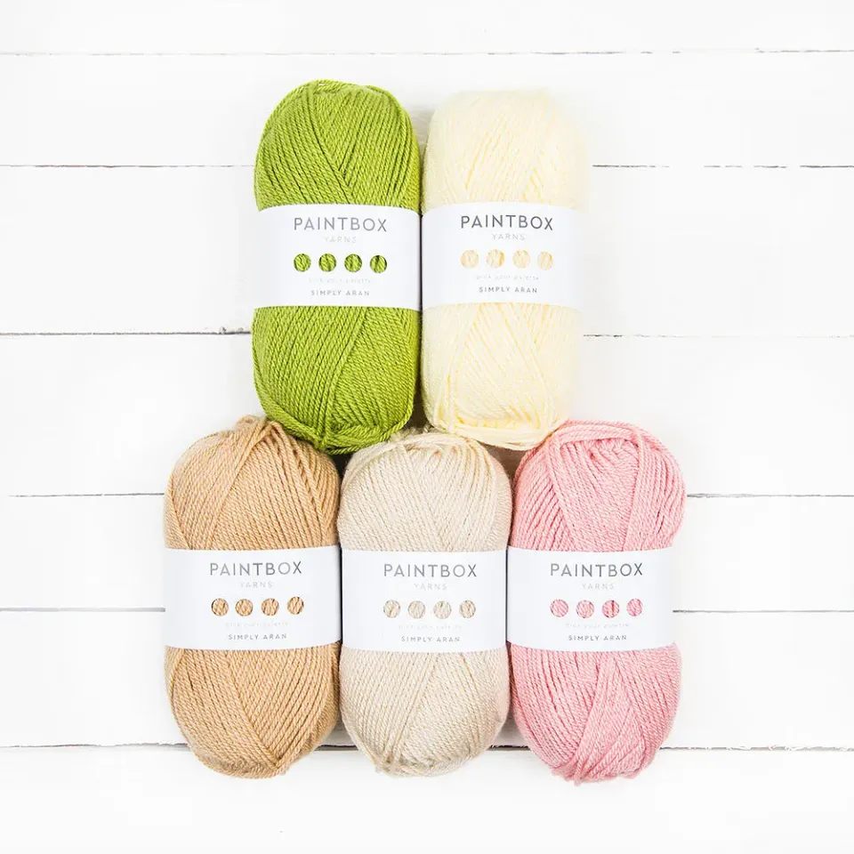 Paintbox Yarns Simply Aran Colour Pack 5x100g kuratiert