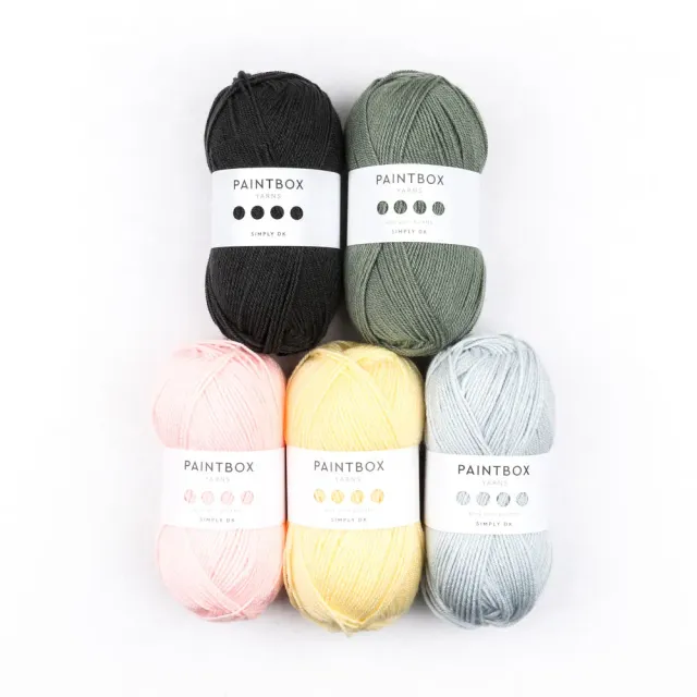 Paintbox Yarns Simply DK 5 Ball Colour Pack Wolle 5x100g Fall
