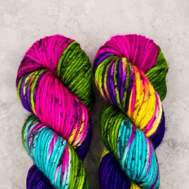 Madelinetosh ASAP Piñata Pop Wolle Super Bulky Merino