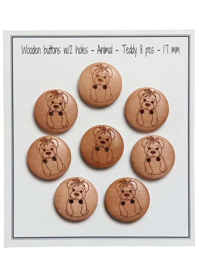 Go Handmade Teddy Sicherheitsaugen 17 mm 8 Stück