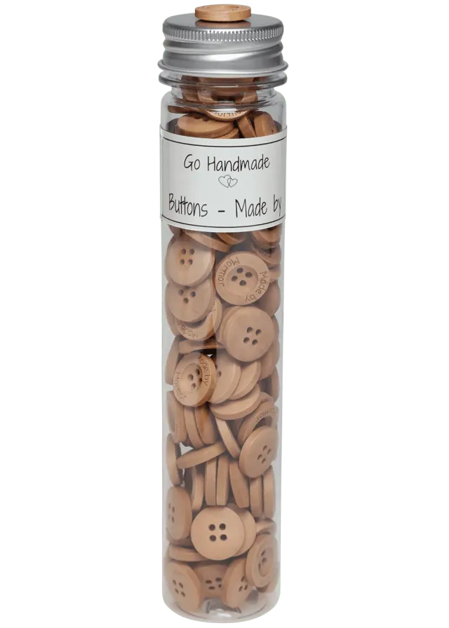 Go Handmade Made by Mormor Knöpfe 18 mm 145 Stk