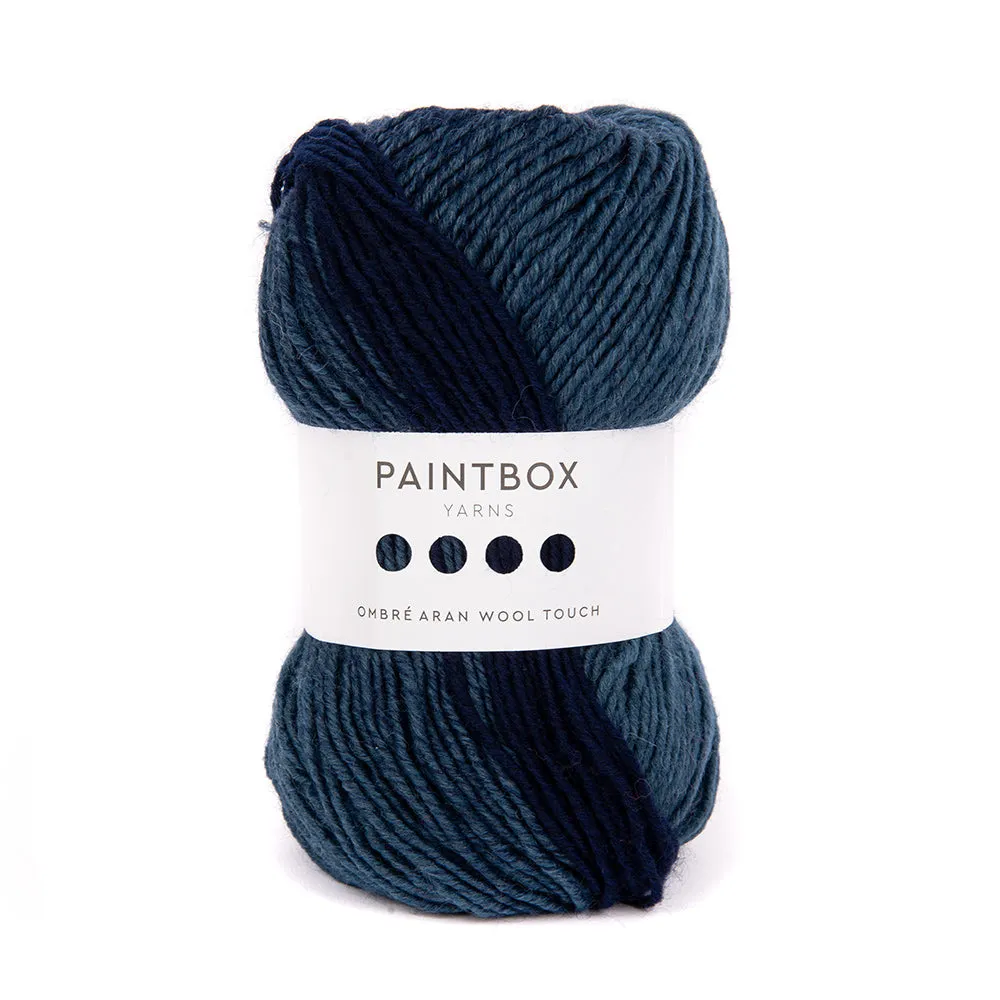 Paintbox Yarns Ombre Aran Wool Touch Verlaufsgarn weich
