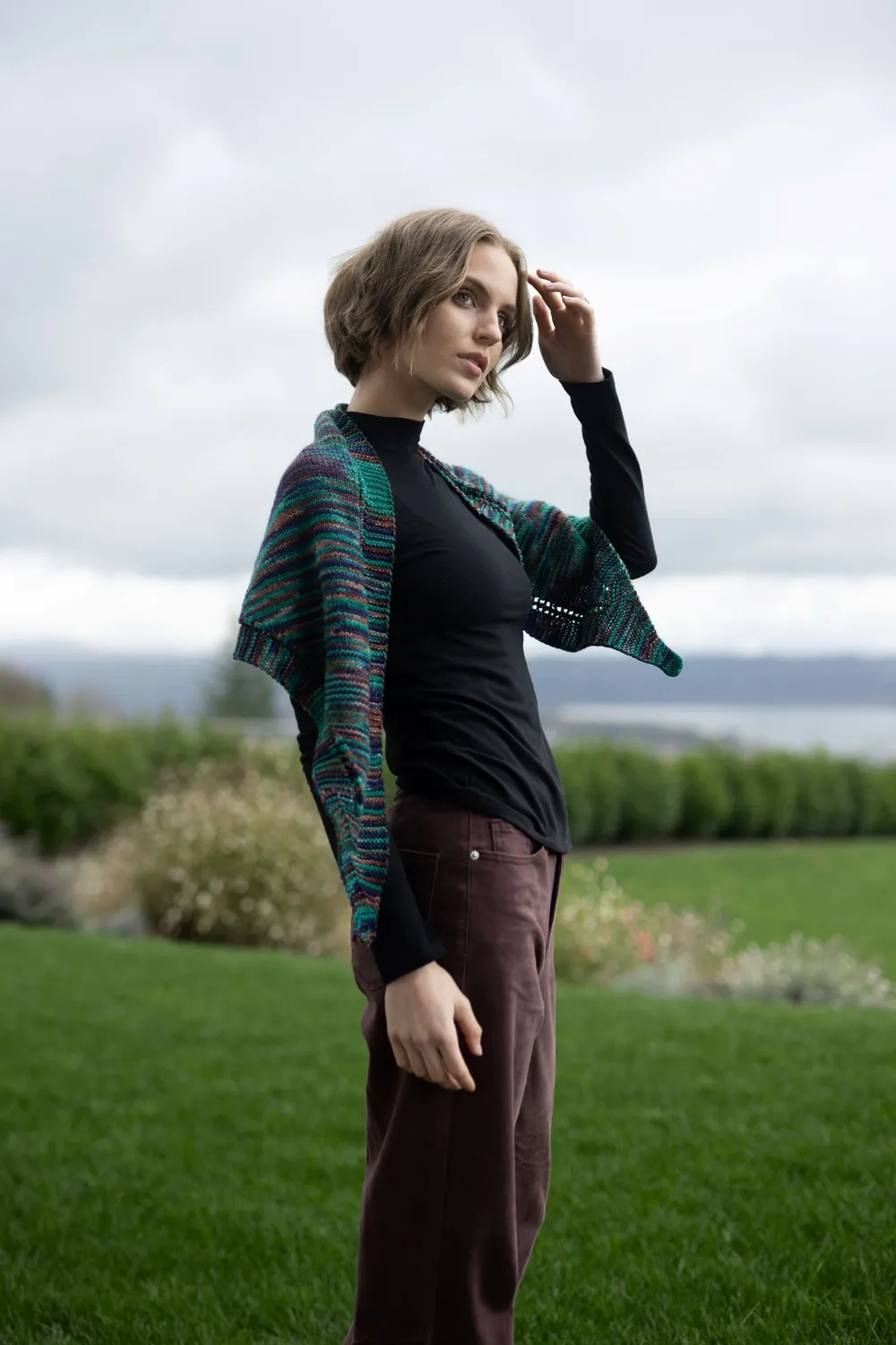 Madelinetosh Mesa Drift Shawl Strickanleitung PDF DK