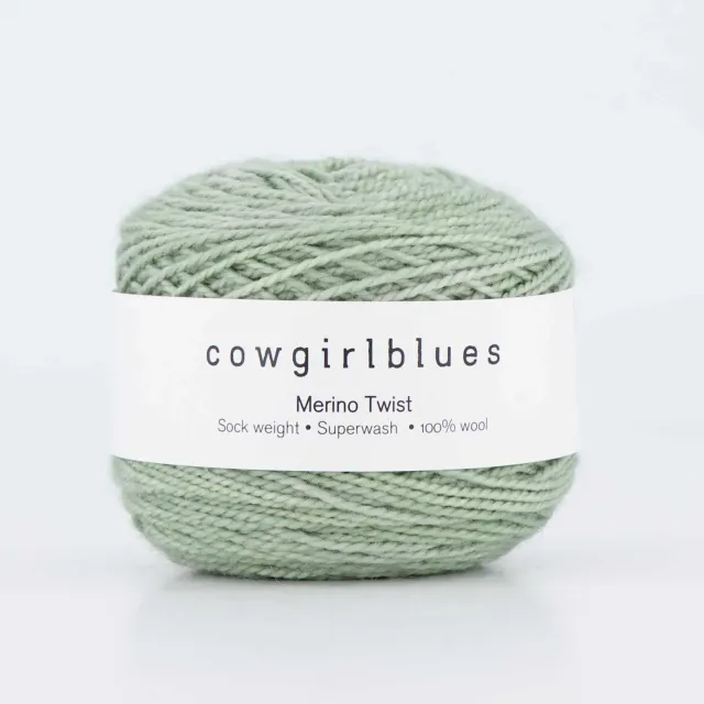 Cowgirlblues Merino Twist 50g Sage Wolle handgefärbt