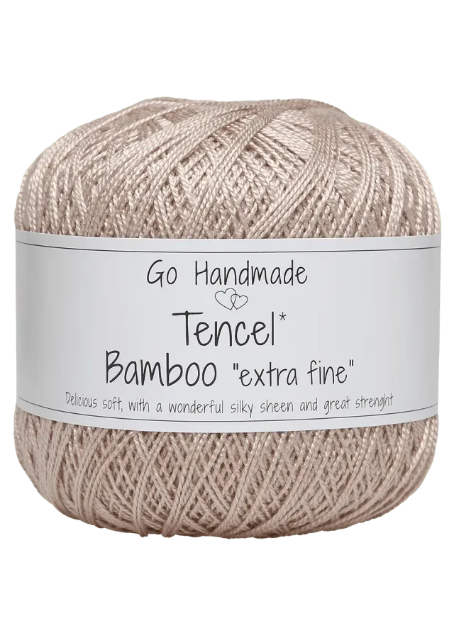 Go Handmade Tencel Bamboo extra fine Garn 50g 370m