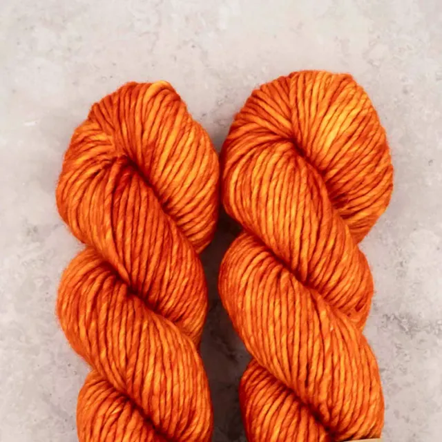 Madelinetosh ASAP Citrus Wolle Super Bulky Merino