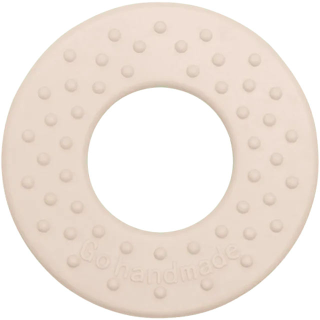 Go Handmade Rasselfigur Rund 75 mm TPE Soft