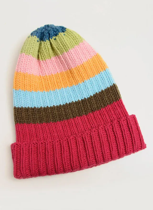 Blue Sky Fibers Modern Rib Hat Strickanleitung Rippe Gratis