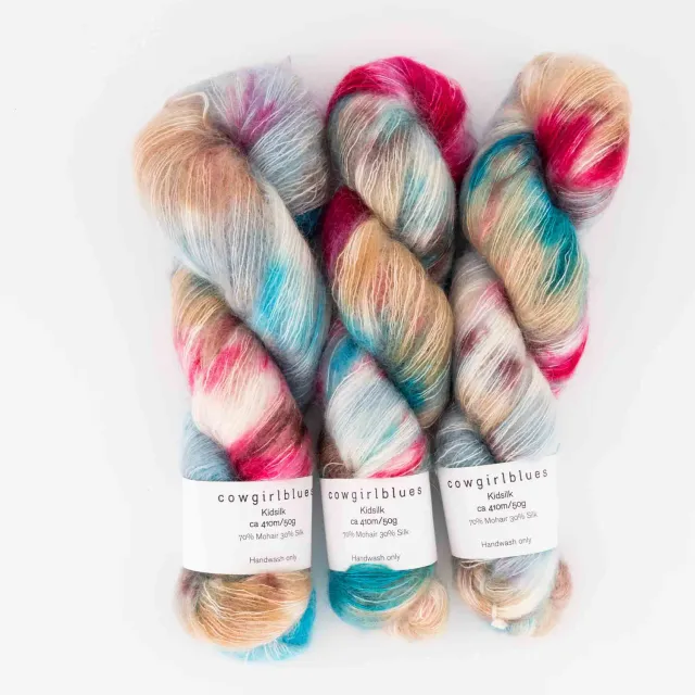 Cowgirlblues Kidsilk Skein Diana Ross Mohairwolle