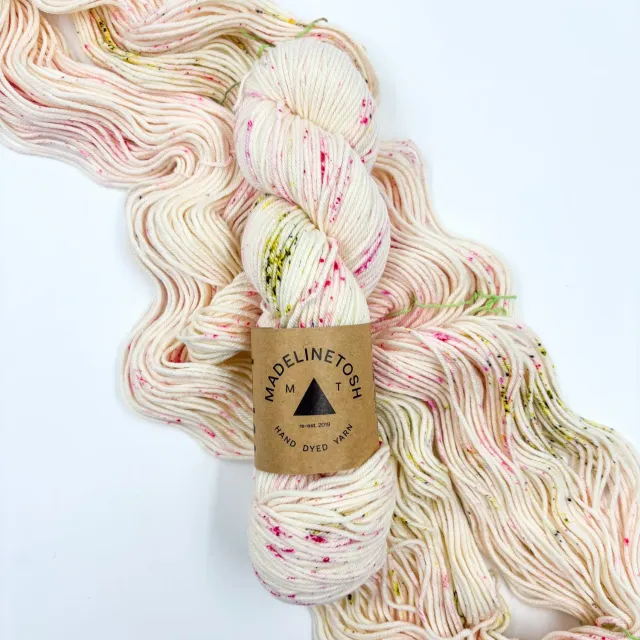 Madelinetosh Stitchin States Magnolias Louisiana Wolle handgefärbt