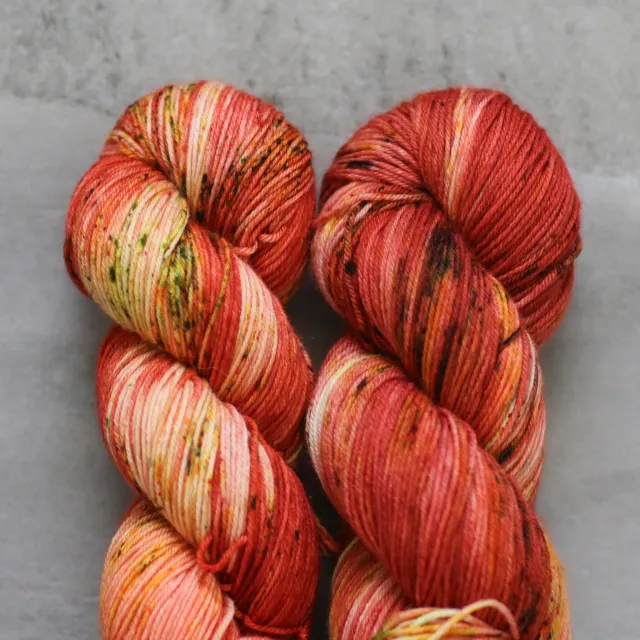 Madelinetosh Woolcycle Sport Spicy Ramen Wolle 100g Sport