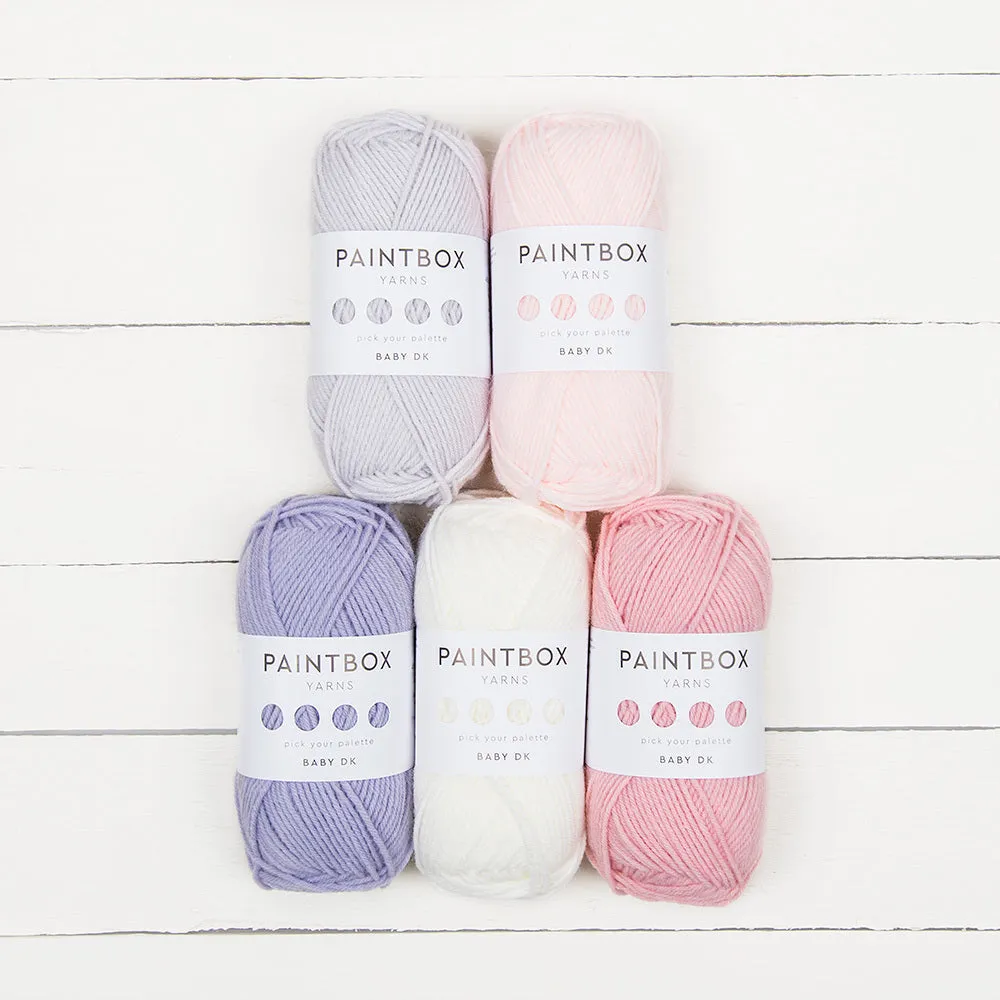 Paintbox Yarns Baby DK Babygarn 5x50g hautweich