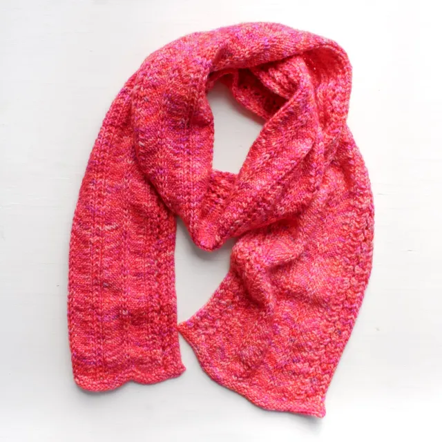 Madelinetosh Snowbird Scarf PDF Strickanleitung DK Halswärmer