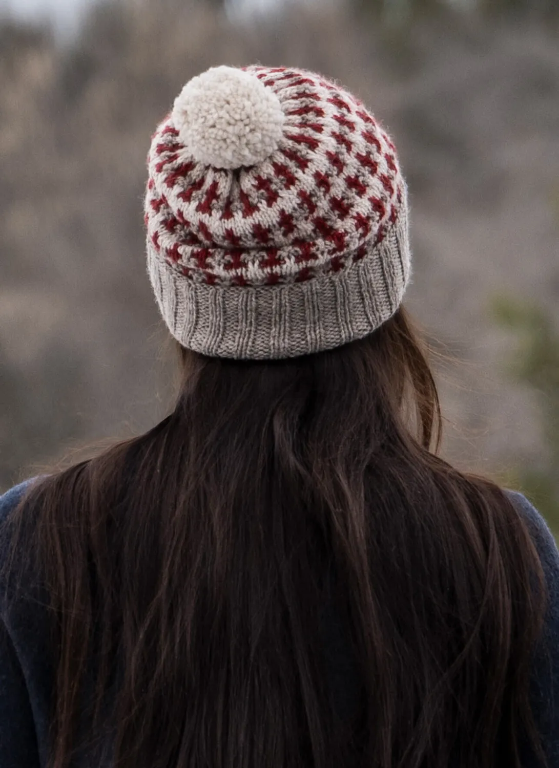 Blue Sky Fibers Ishpeming Hat Cowl Strickanleitung Set