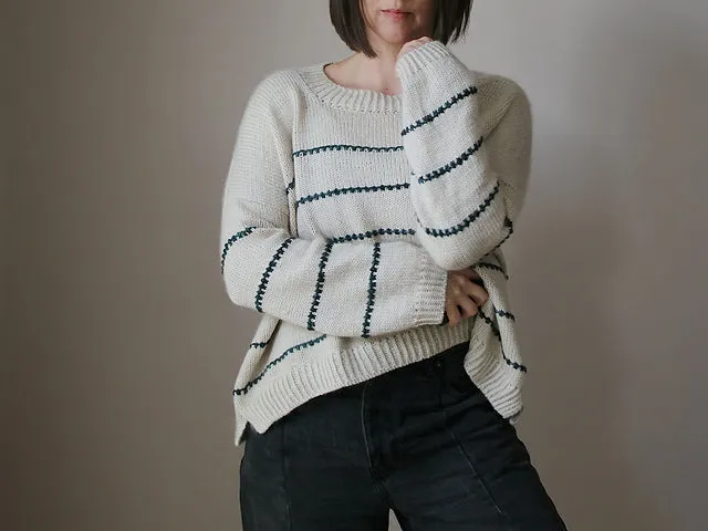 Madelinetosh Near & Dear Strick-Kit Tosh DK Silk Cloud