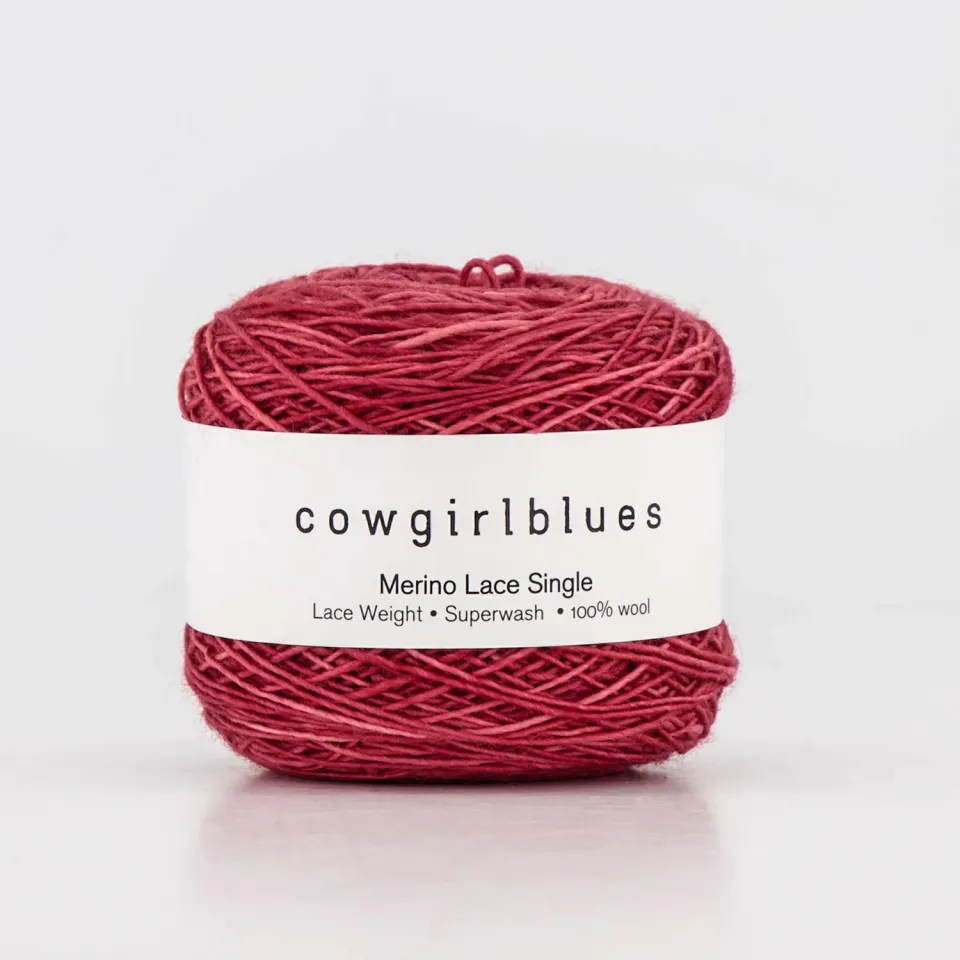 Cowgirlblues Merino Lace Dusty Rose Wolle altrosa
