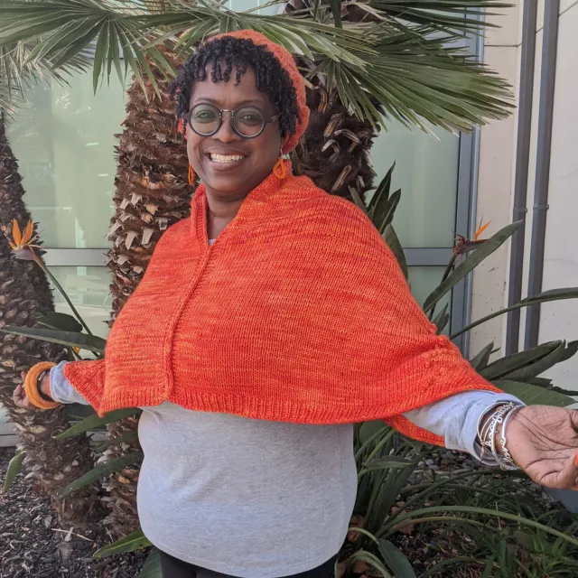 Madelinetosh Orange Love Poncho Strickanleitung PDF Tosh Vintage