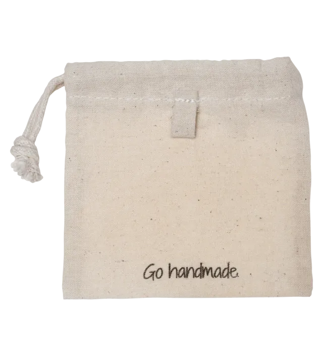Go Handmade Canvas Bag natur Baumwolle bestickbar