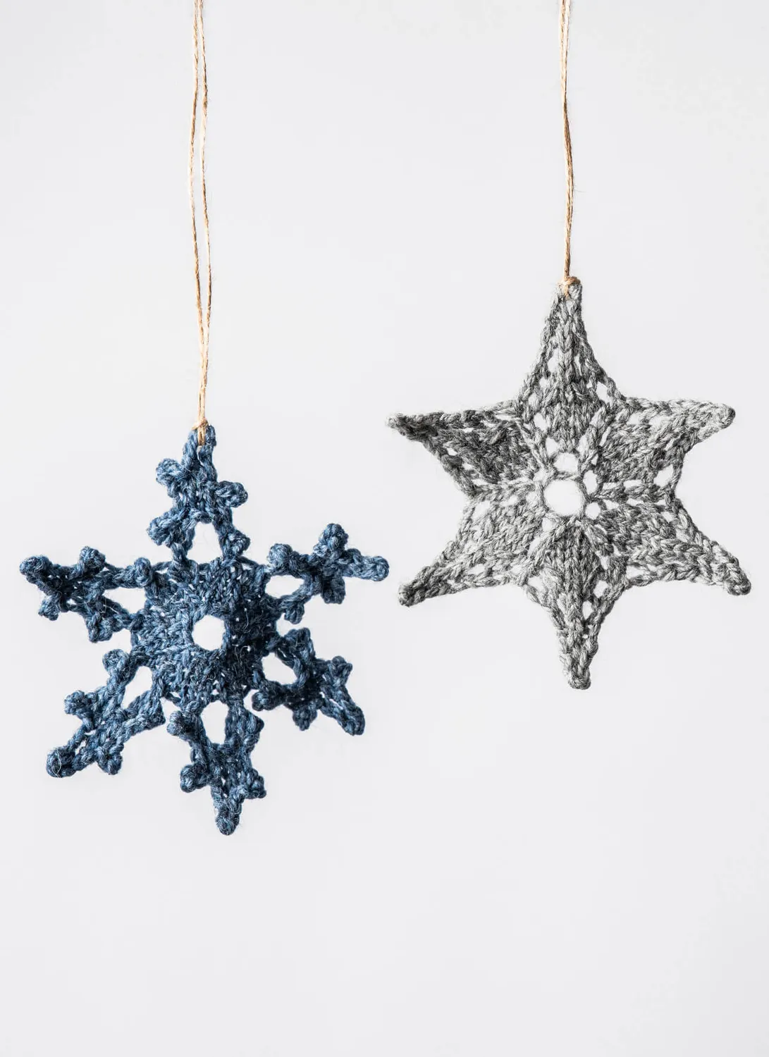 Blue Sky Fibers Holiday Frost Snowflakes Strickanleitung Mini